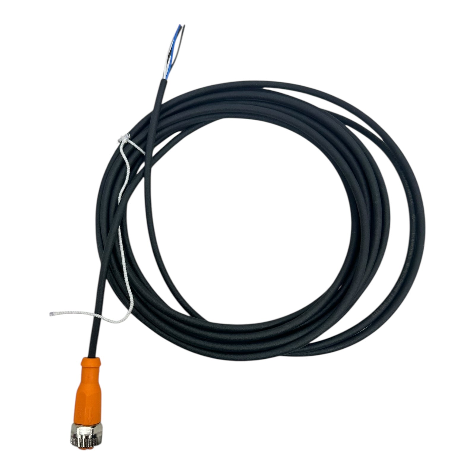 ifm EVC002 Anschlusskabel M12 4-polig 5 m Sensorleitung 250V AC / 300V DC neu