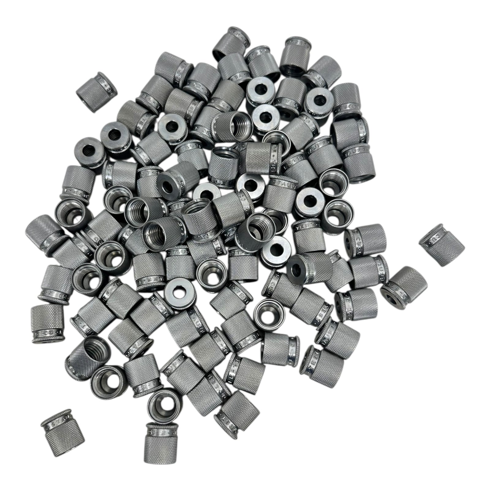 100x Stauff MUR-HE-20-C-W3 Schutzkappe Edelstahl Hydraulik Kupplungskappe NEU