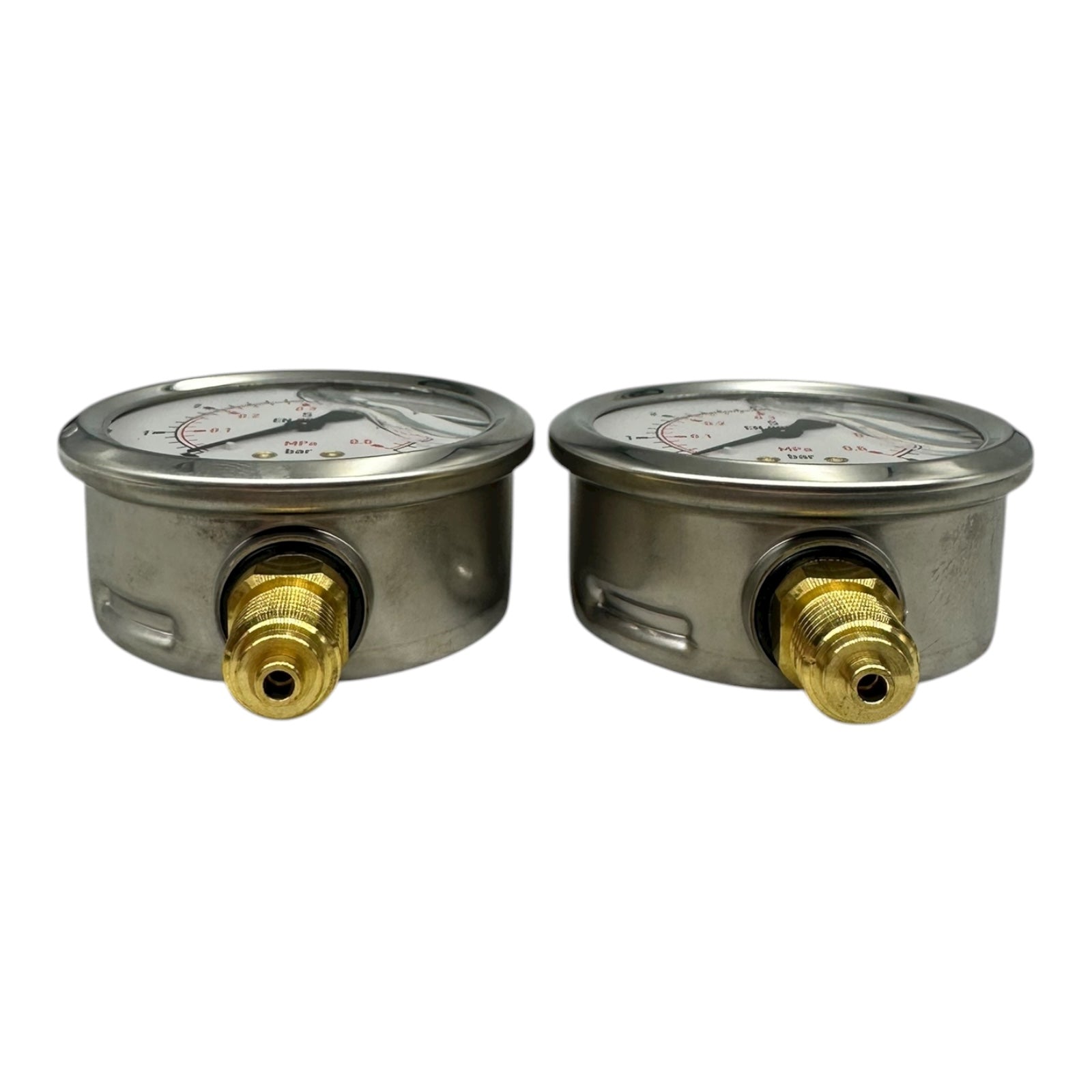 2x WIKA Manometer 213.53.063 0–6 bar G1/4B CL 1.6 EN 837 Messgerät Druckanzeige