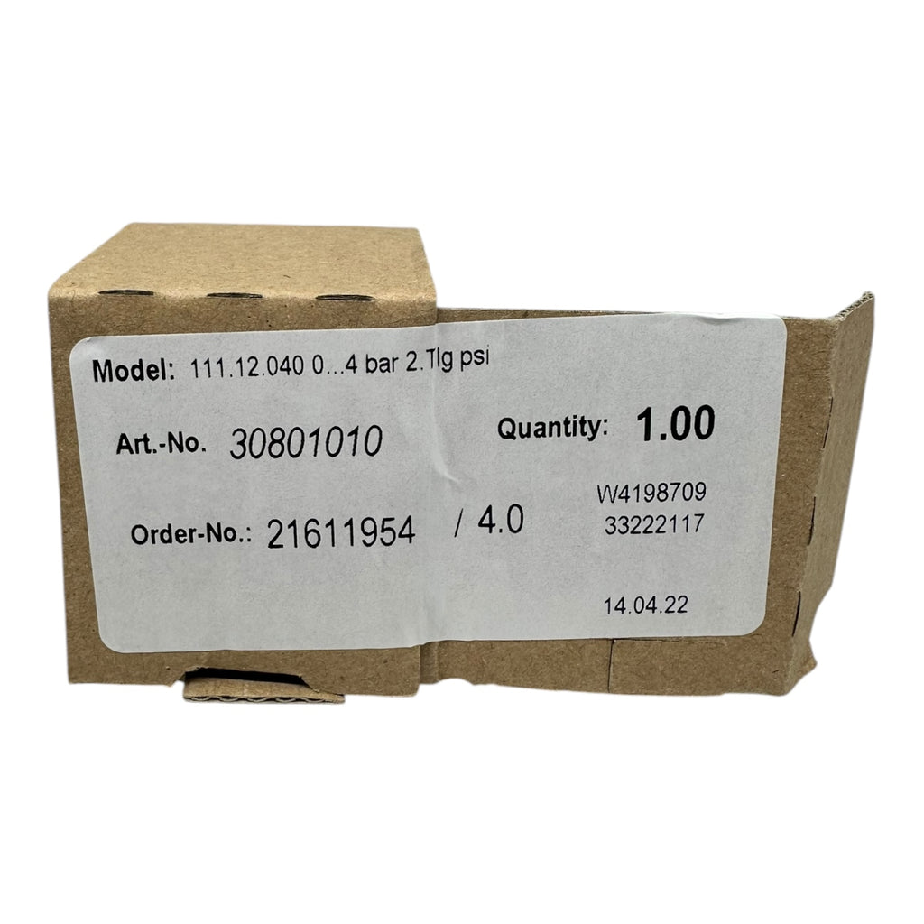25x Raziol 111.12.040 Manometer 0–4 bar 1/8” Anschluss Ø40 mm 30801010 neu