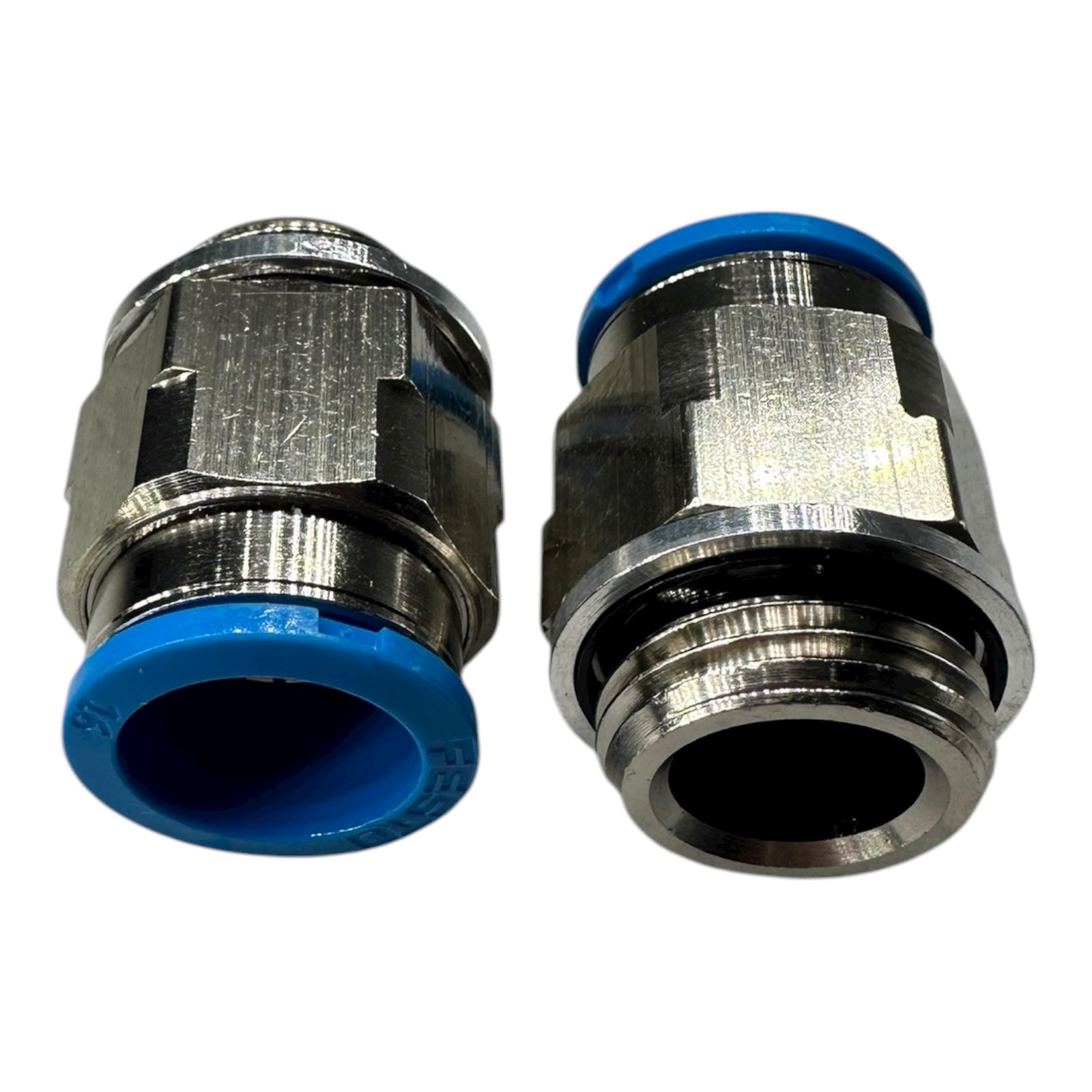 2x Festo QS-G1/2-16-20 132047 Steckverbinder Push-In 16 mm G1/2” Pneumatik