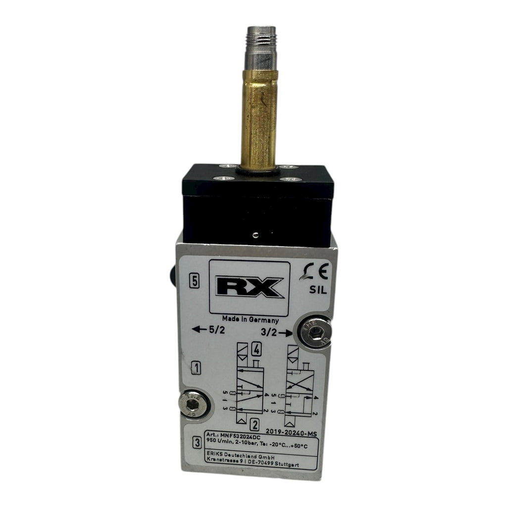 RX Pneumatikventil MNF5S20240DC 5/2-Wege Ventil 950 l/min 2–10 bar Neu