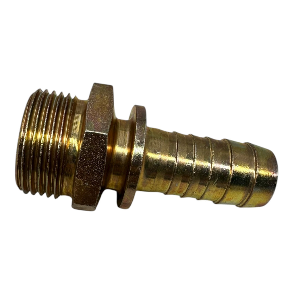 10x Lüdecke G10-19T Außengewindetülle G1” AG Schlauchtülle 19 mm Messing
