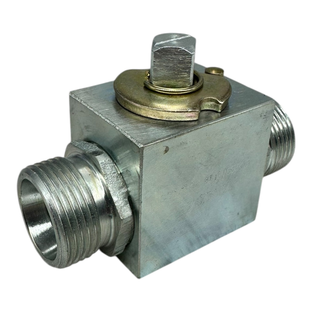 Kugelhahn DN16 Durchflussventil 1.7035 PS 400 bar Edelstahl