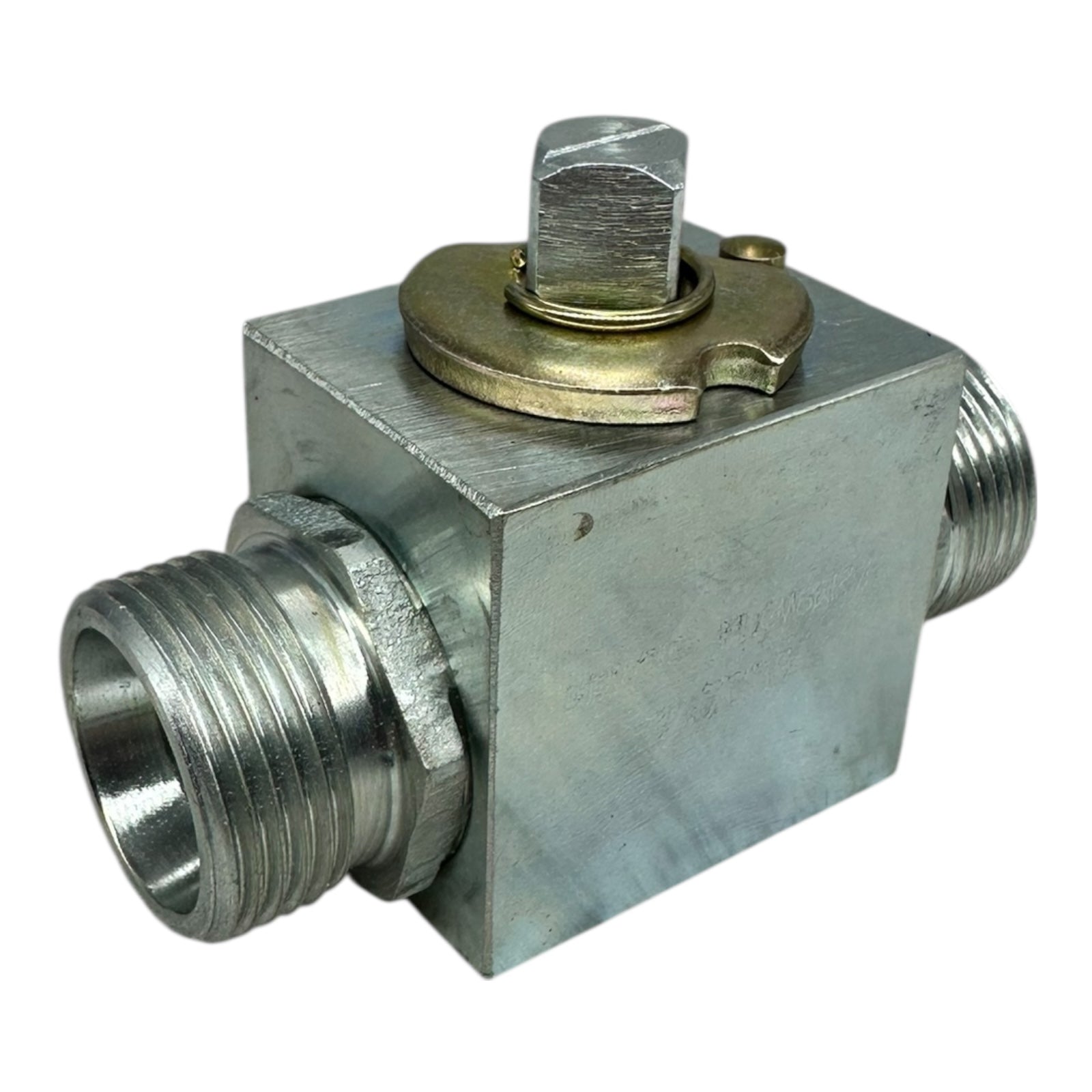 Kugelhahn DN16 Durchflussventil 1.7035 PS 400 bar Edelstahl