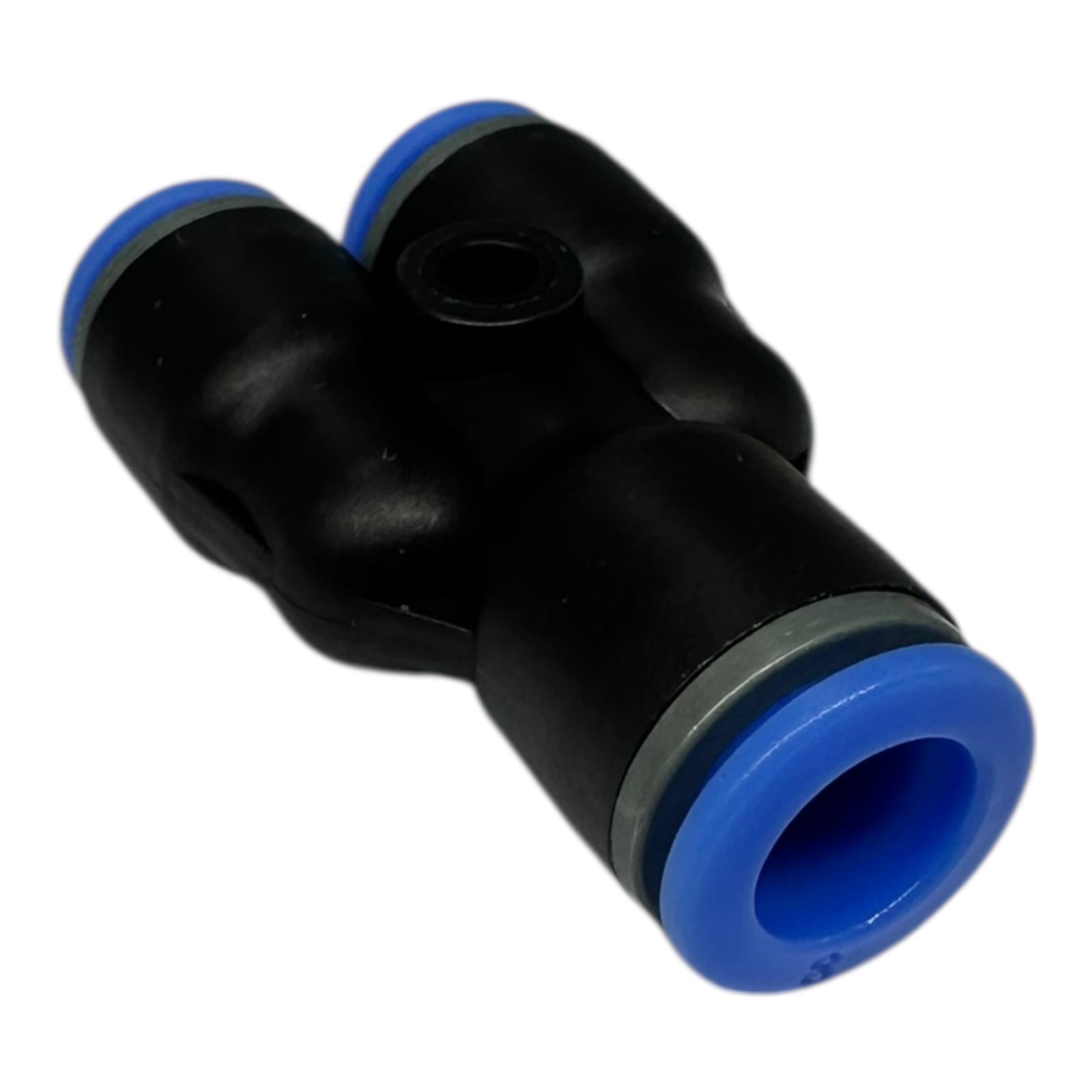 40x Riegler 109856 Y-Steckverbinder Reduzierend 8/6 mm Blau Serie Pneumatik