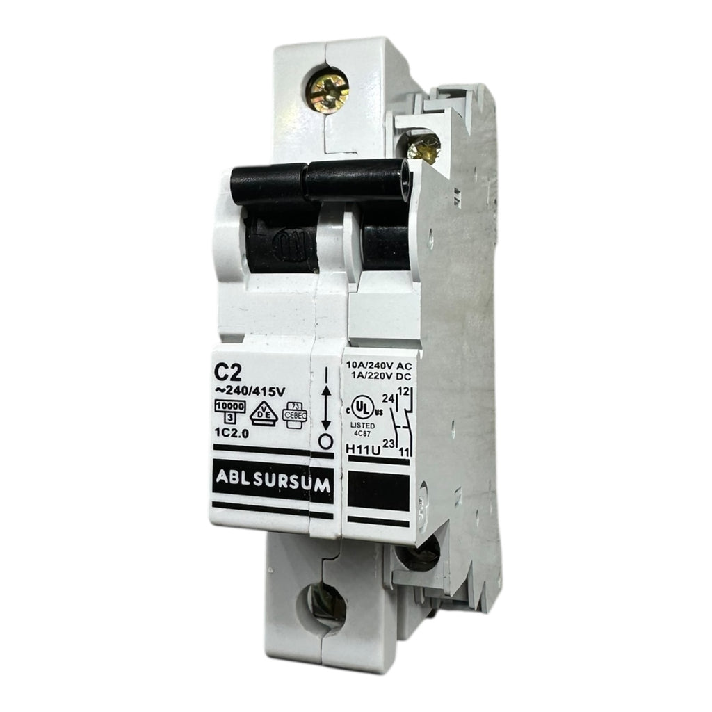 ABL Sursum Leitungsschutzschalter C2 1C2.0 2-polig 240/415V 10kA Sicherung
