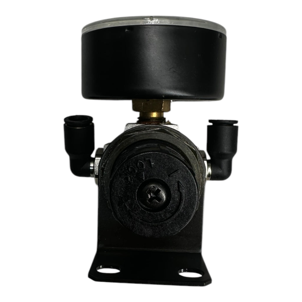 SMC EAR111-F02 Druckregler 0,05 ~ 0,69 MPa + Wika Manometer 0-6bar