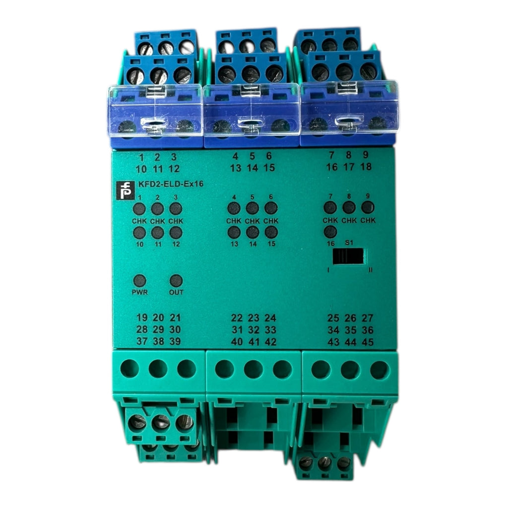 Pepperl+Fuchs KFD2-ELD-Ex16 Erdschlussüberwachung 24V DC 16 Kanäle