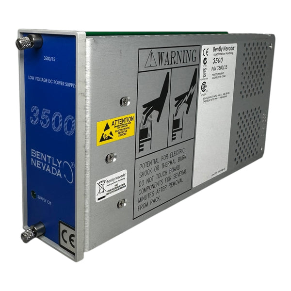 Bently Nevada 3500/15 Netzteil Power Supply Module GE System Monitoring