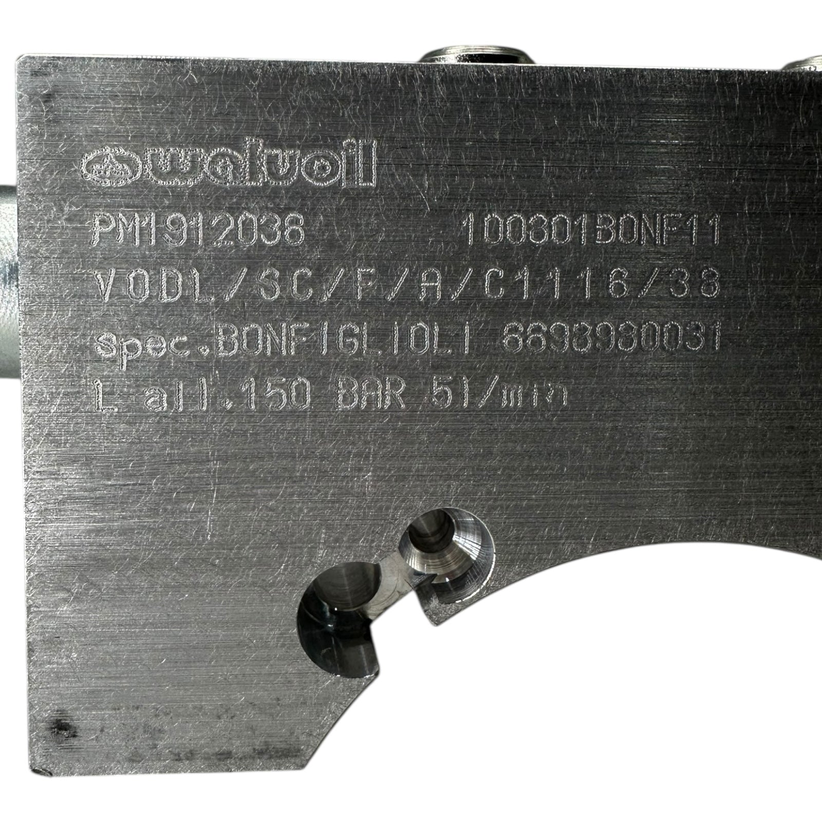 Walvoil PM192038 100301BONF11 Hydraulikventil VODL Steuerblock 150bar 51l/min
