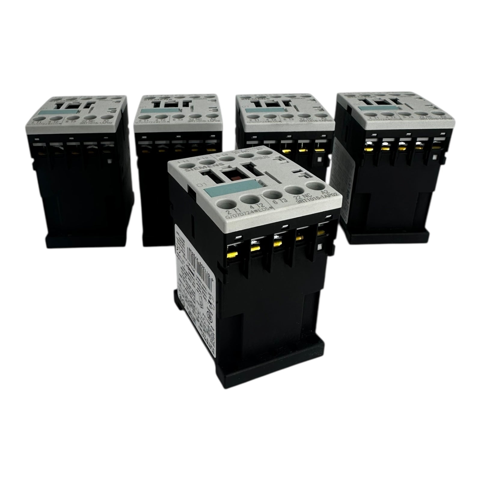5x Siemens 3RT1015-1AP02 Schütz 230V Schaltkontakt Relais SIRIUS
