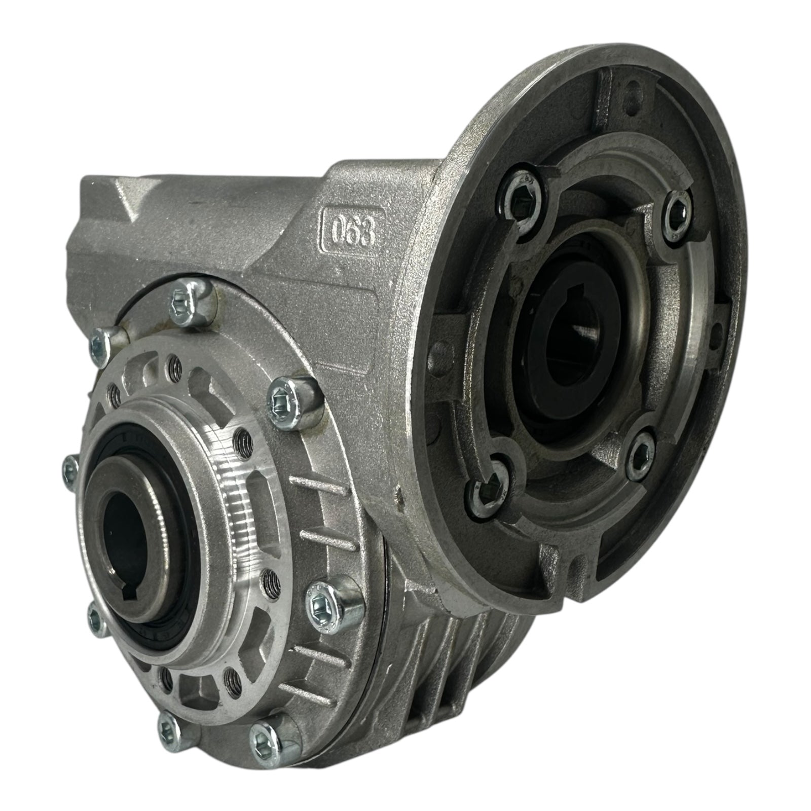 ALMO B063FB08C0-MB3 Schneckengetriebe B3 Flansch i:45