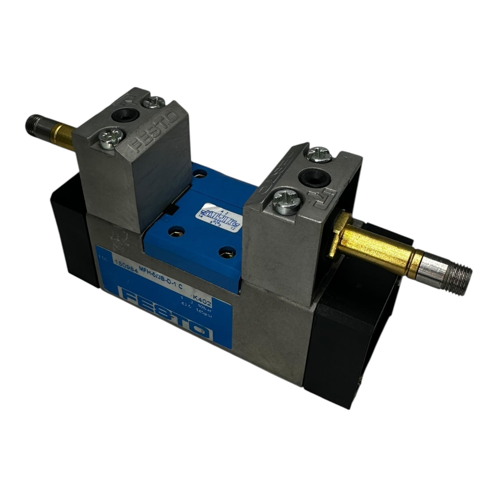 Festo MFH-5/3B-D-1C Magnetventil 5/3 Wege 3–10 bar Pneumatikventil