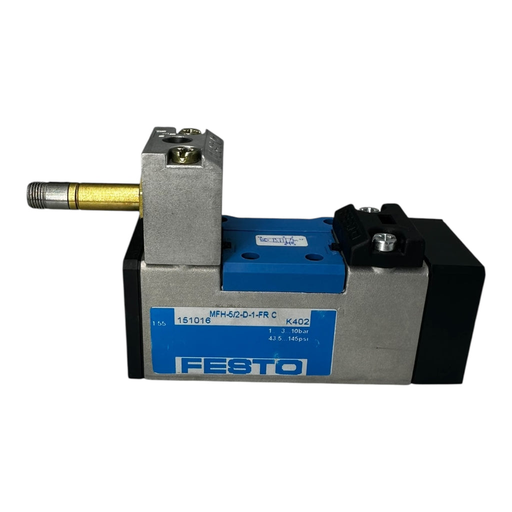 Festo MFH-5/2-D-1-FR-C Magnetventil 5/2 Wege 3–10bar Pneumatikventil 151016