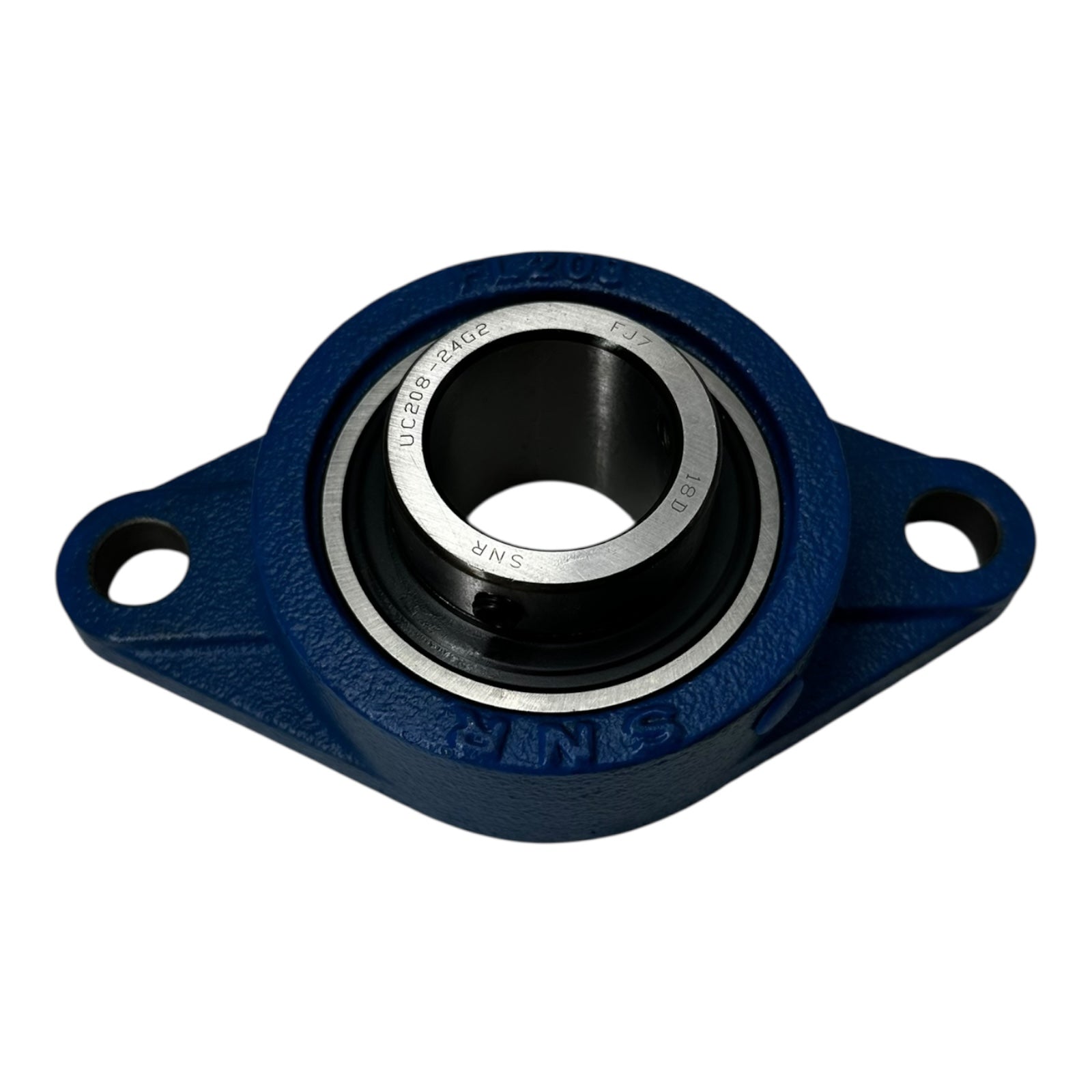 SNR UCFL.208-24 Flanschlager 2-Loch Lagerbock Ø38,1 mm Gusseisen FJ7