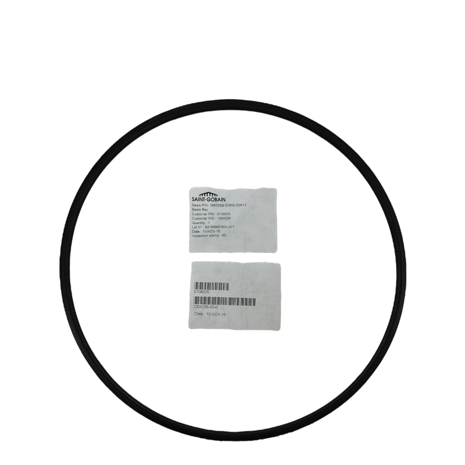 Saint-Gobain Dichtung MK055B-X2850-53R13 Federlippe PTFE Ø ca. 470 mm Seal