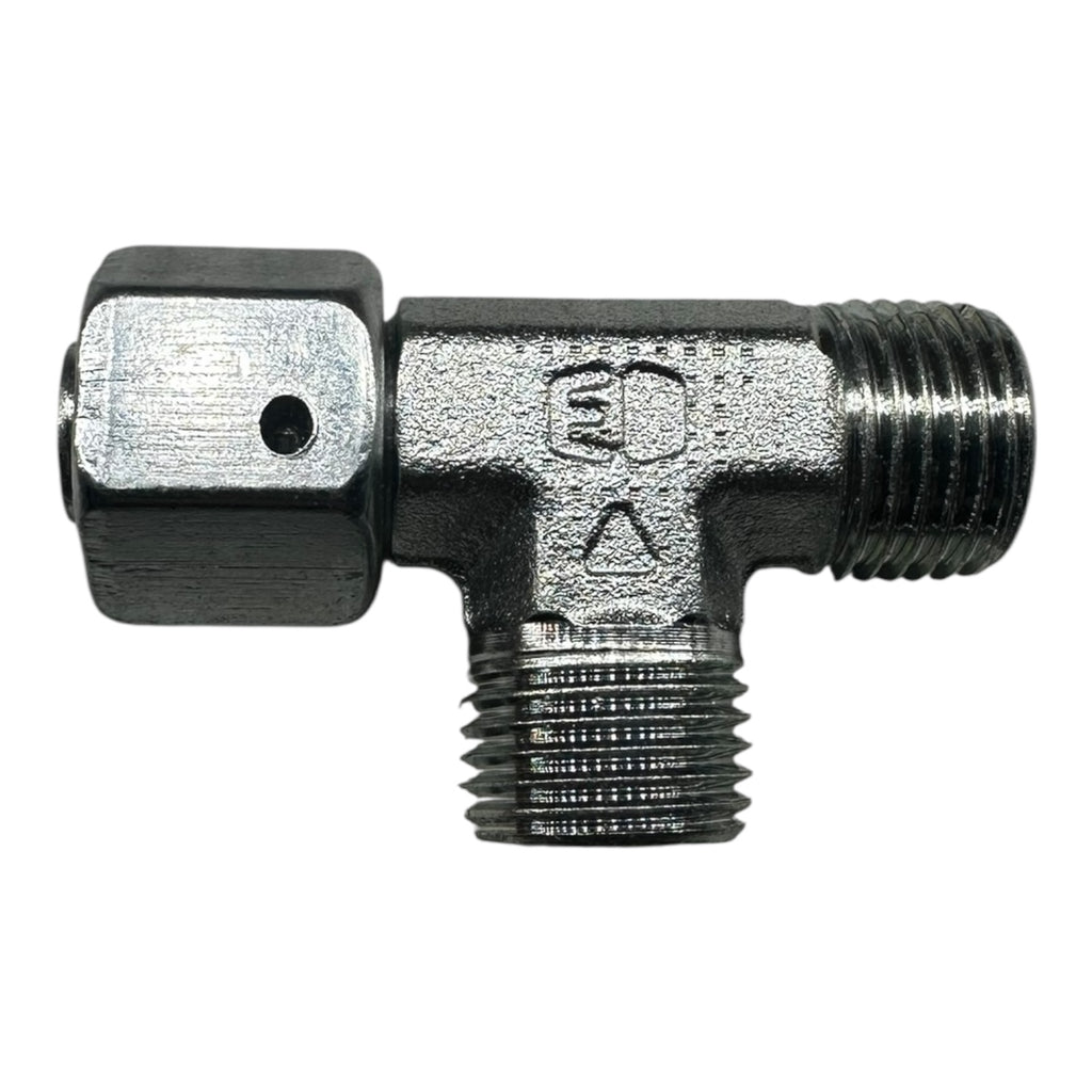 10x Parker Ermeto EL10LOMDCF Hydraulik T-Stück Verschraubung 10mm Außengewinde