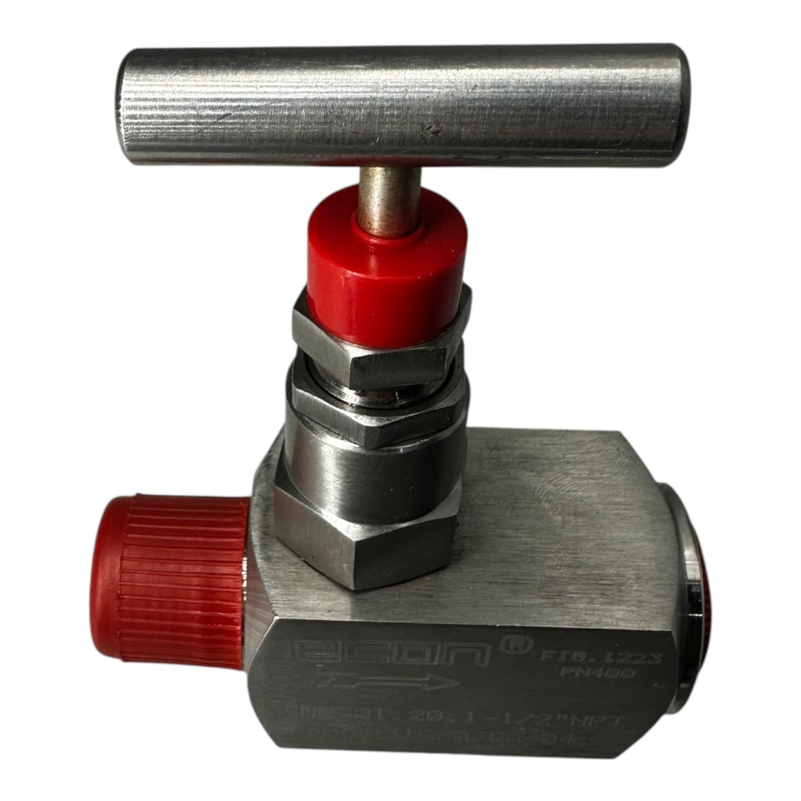 ECON Nadelventil 1/2” NPT Edelstahl PN400 Hochdruck Absperrventil Neu