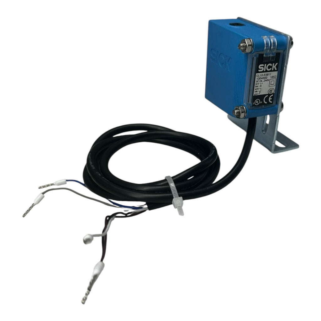 SICK 1064689 GL10-R3811 Lichttaster Sensor UC 24-240V mit Halterung