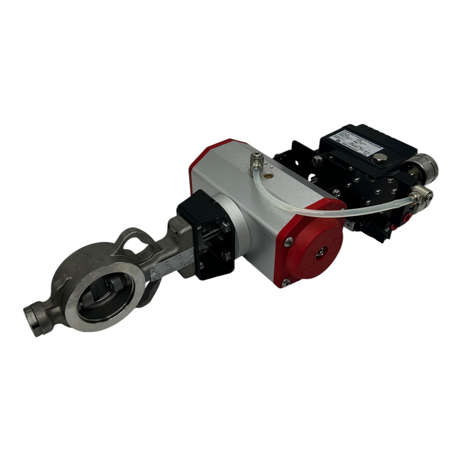 END-Armaturen BVHD DN50 PN25 Klappe mit EPR Elektro-Pneumatik Positioner IP66