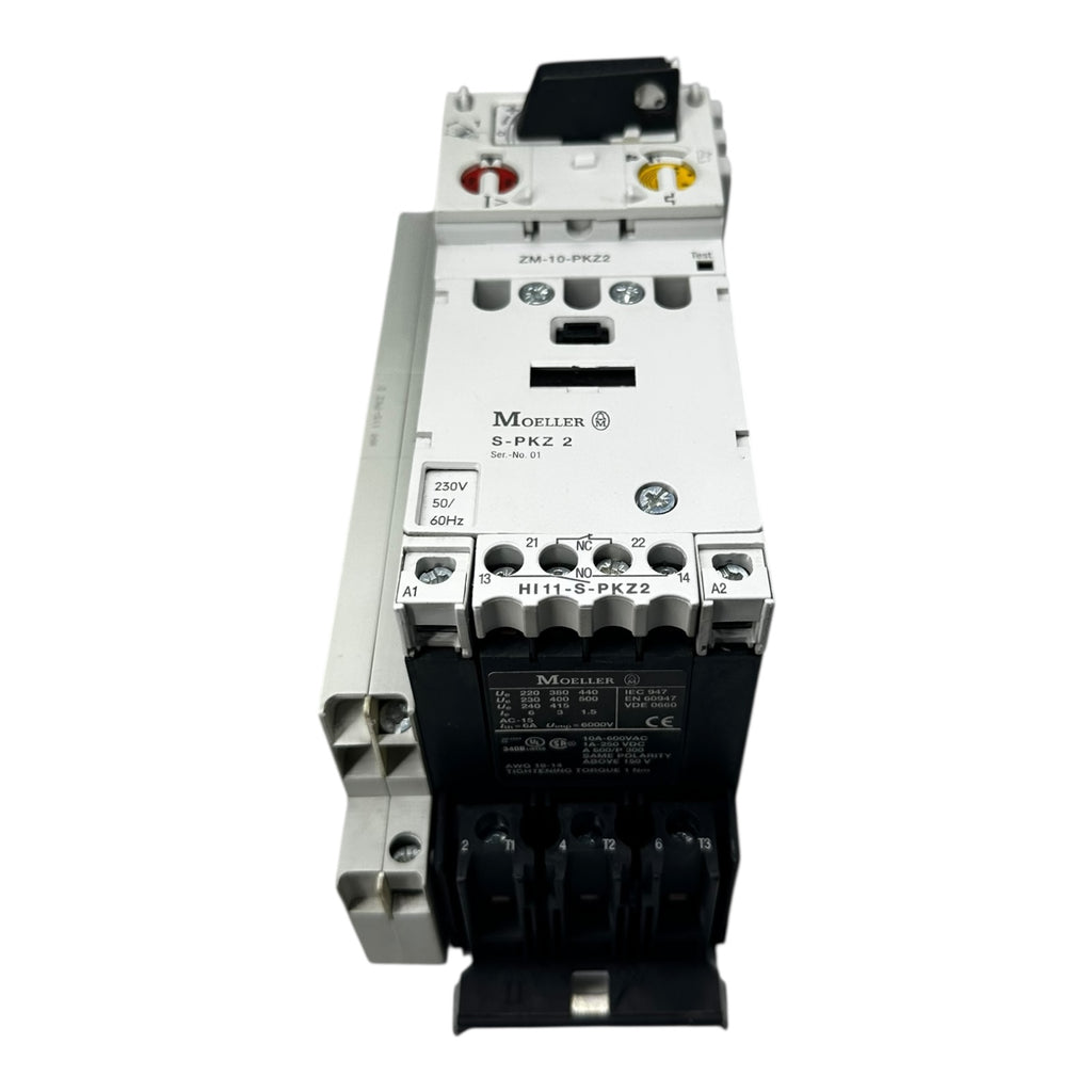 Moeller PKZ2 Motorschutzschalter Schütz-Kombination 0,6–40A 230/400V
