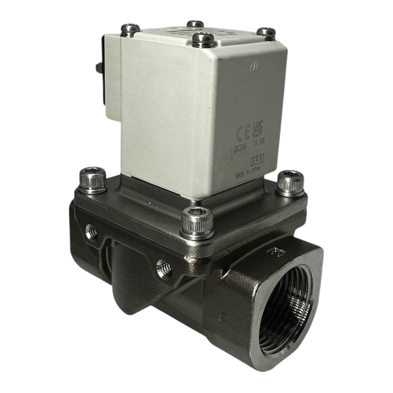 SMC 25A-VXZ262LGK Magnetventil Wasser 1MPa G1” Orifice 25mm Ventil Neu