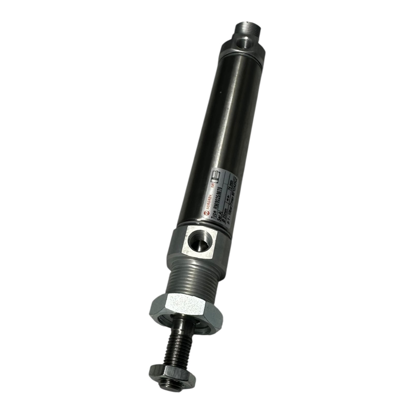 Norgren RM/8025/M/75 Pneumatikzylinder Ø25mm Hub 75mm 1-10bar Edelstahl