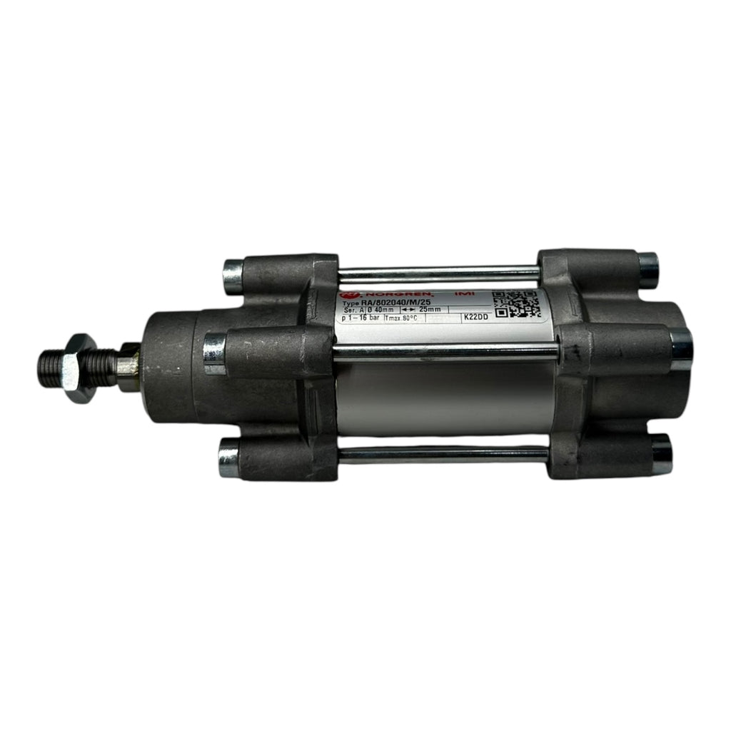 Norgren RA/802040/M/25 Pneumatikzylinder Ø40mm Hub 25mm 1–16bar