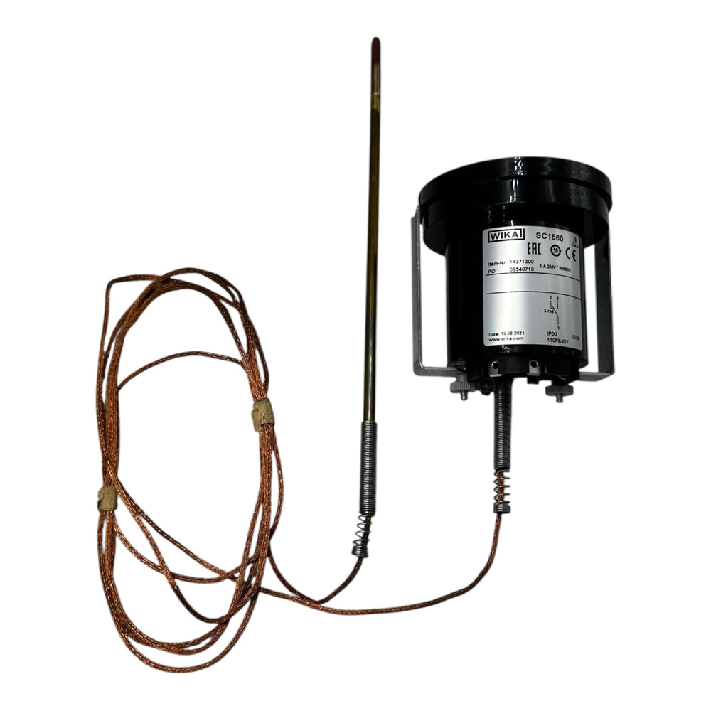 WIKA SC1580 Temperaturregler 14371300 0-150°C Thermostat 250V 5A Fühler