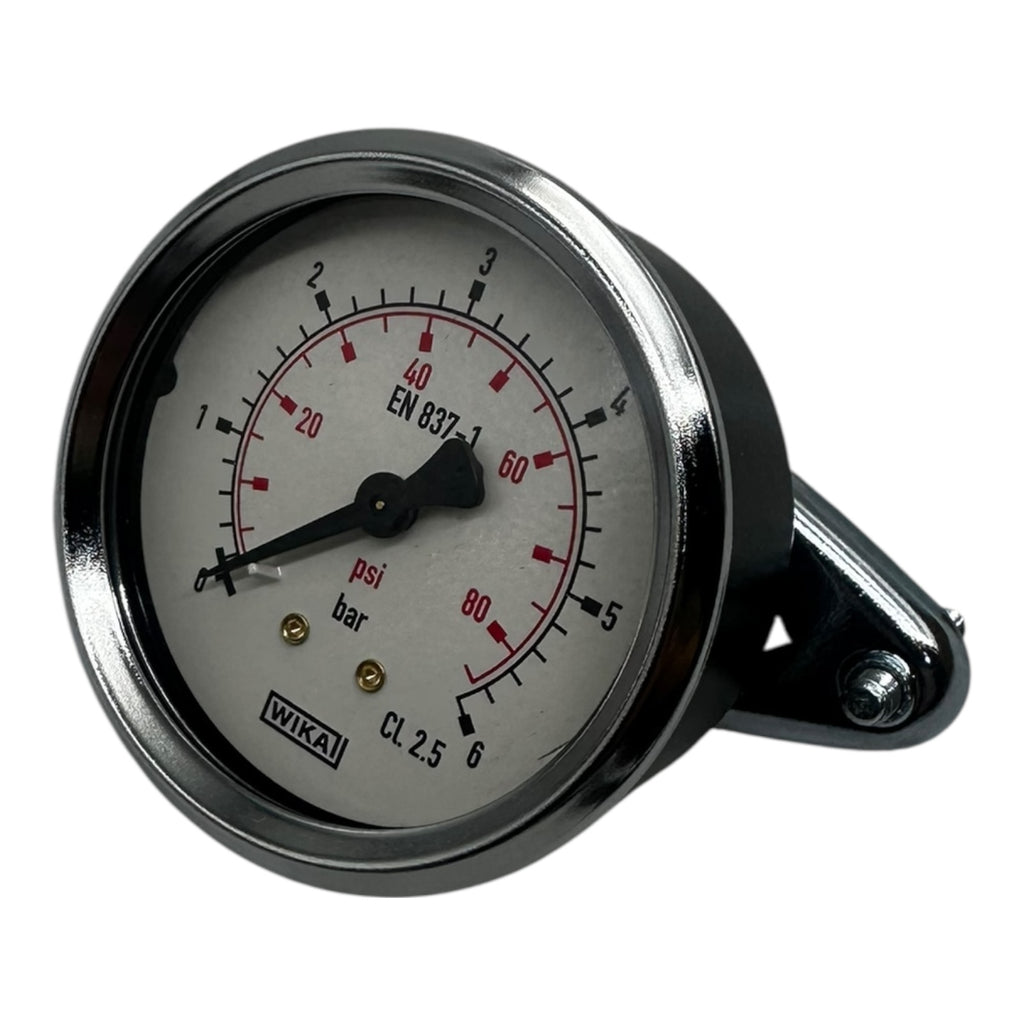 WIKA Manometer 111.12.063 63mm 0-6 bar 0-87 psi G1/4B Radial Anschluss Neu