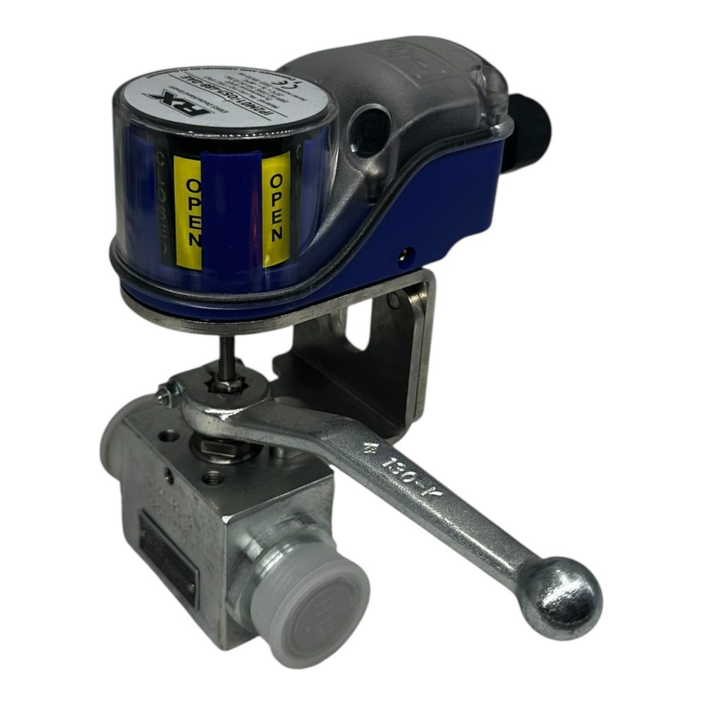 Böhmer Kugelhahn DN16 PN400 mit RX Stellungsanzeige IP67 250V AC/DC Neu