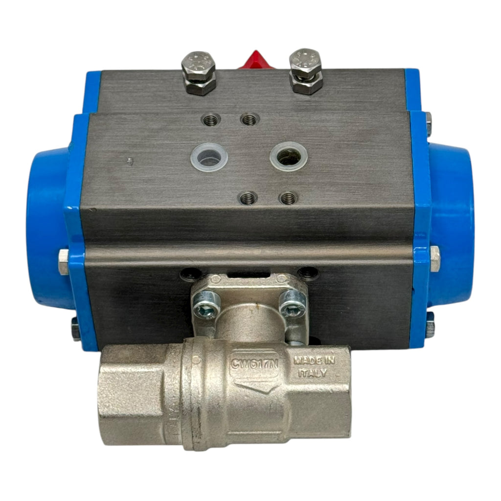 Valbia Pneumatik Antrieb SR52S05 mit Kugelhahn DN15 1/2” 8bar 82SR0010 ATEX