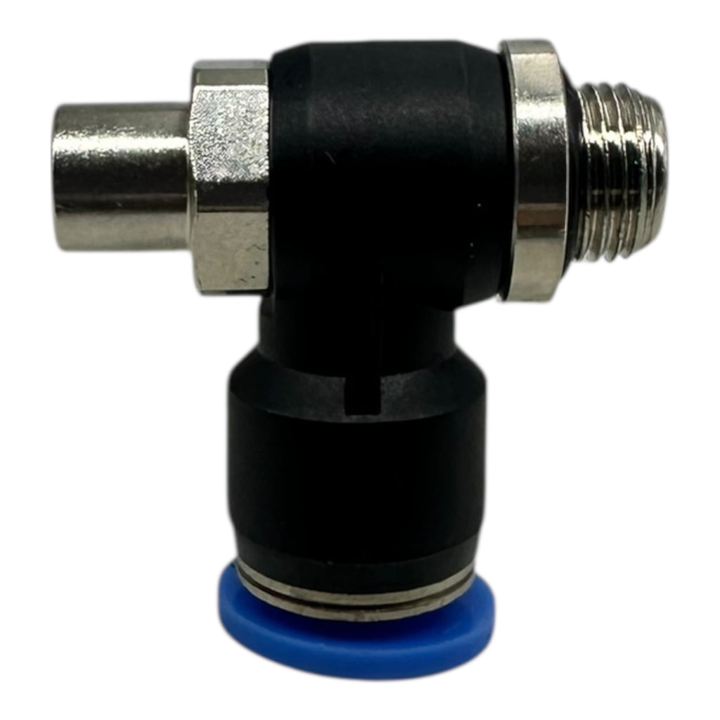 10x Riegler 285.018-8 Drosselrückschlagventil G1/8 Ø8mm 10bar Blau Serie