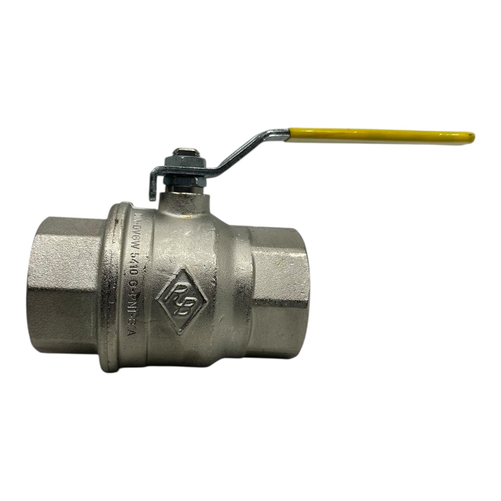 Kugelhahn DN50 2” IG Edelstahl CF8 PN40 DVGW 5140 Kugelventil Vollfluss