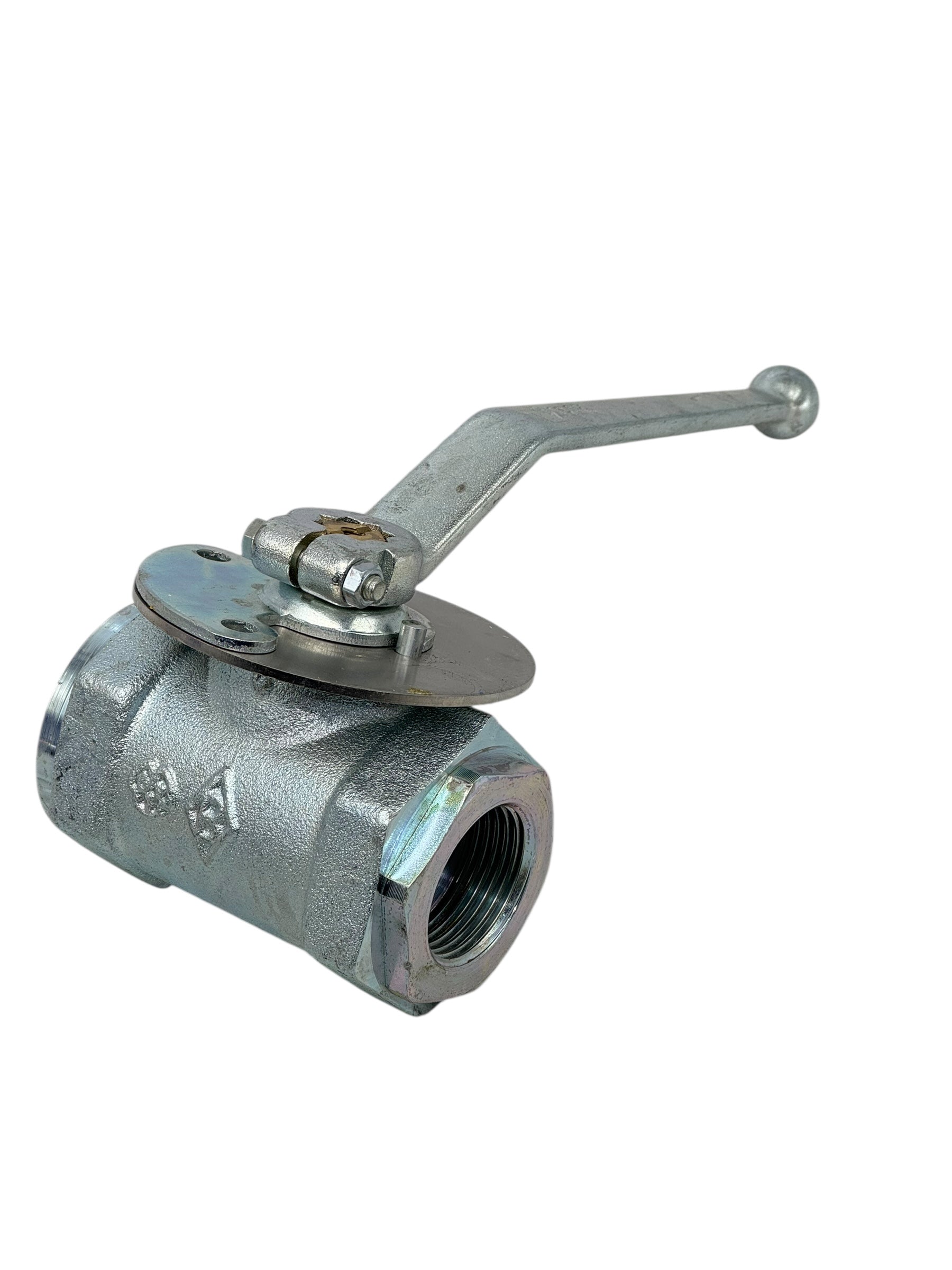 Böhmer BBS/KMGV100.725-A-L 002.1153 Kugelhahn DN25 PN100 IG PTFE Schaltblock