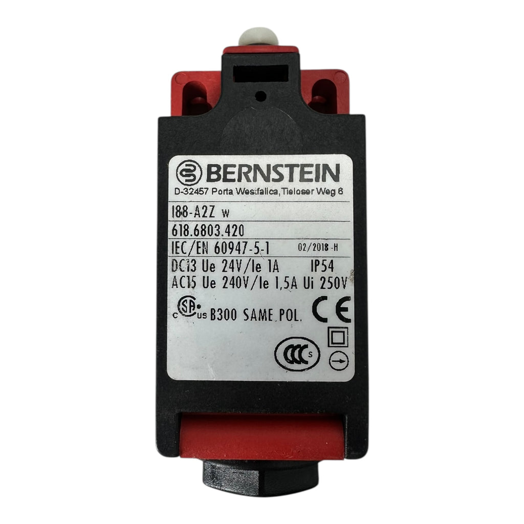 Bernstein Endschalter 618.6803.420 I88-A2Z W Druckschalter IP54 24V 240V NEU