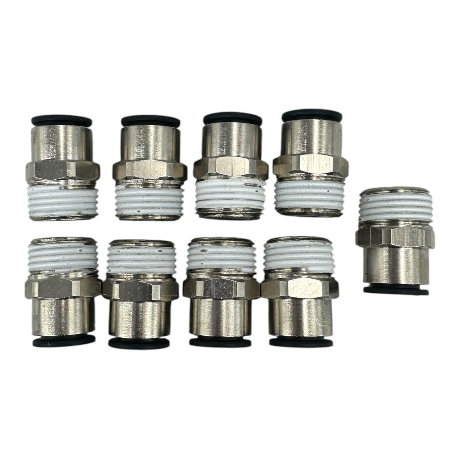 9x Legris 31751221 Steckanschluss gerade G3/8 – Ø12 mm Pneumatikanschluss NEU