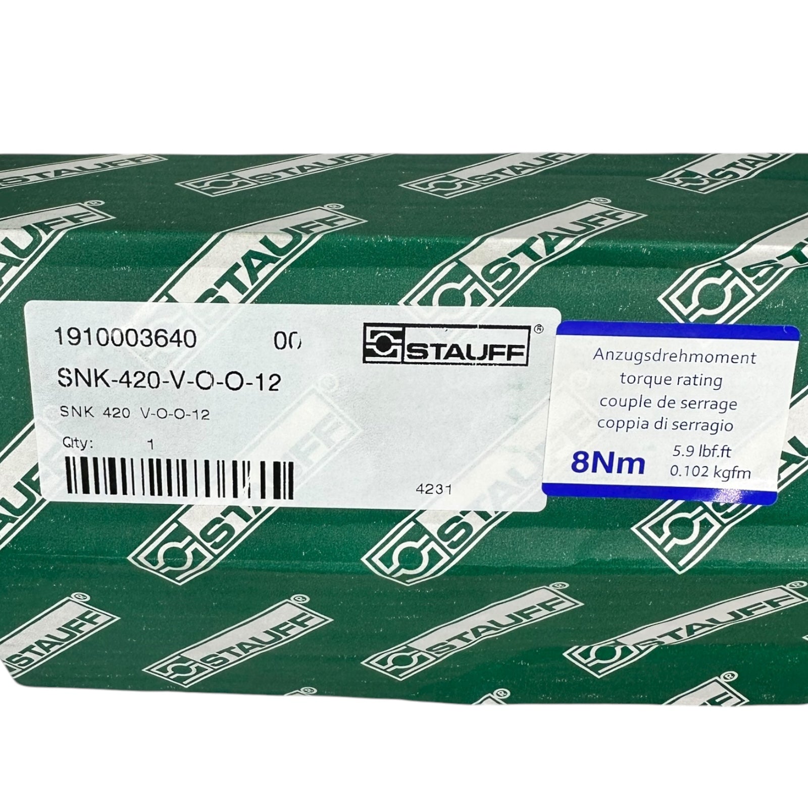 Stauff SNK-420-V-O-O-12 Ölstandsanzeiger Hydrauliktank 8 Nm Ölstandsanzeige