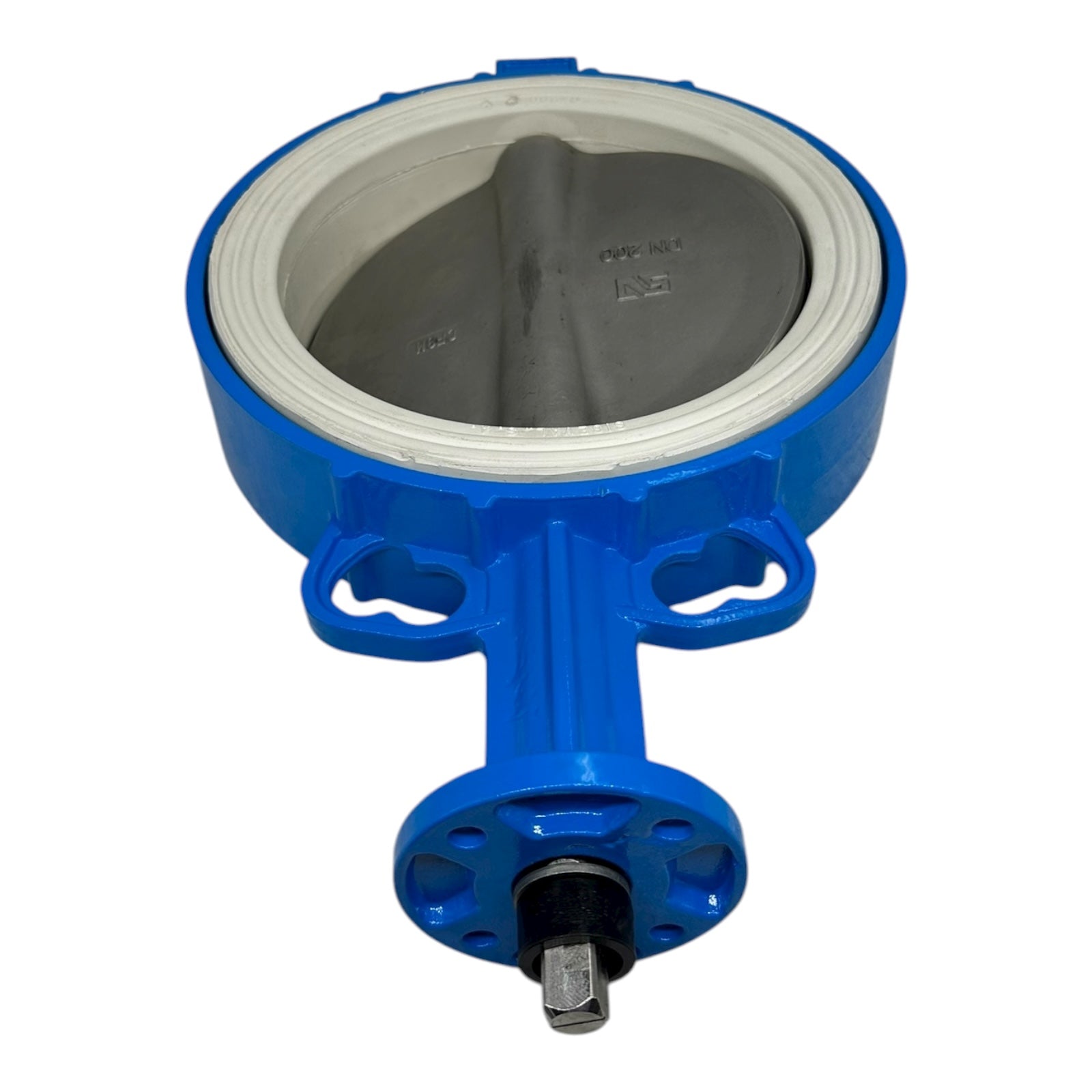 KL-5 Absperrklappe DN200 PN3 PN10 EB-Sitz Edelstahl Klappe 9.9bar geprüft neu