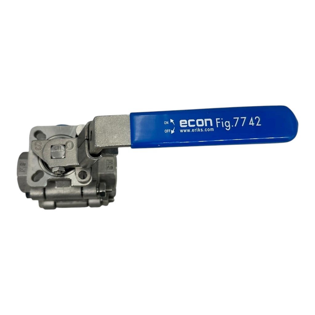 Econ Kugelhahn Fig.7742 1/2” Edelstahl CF8M PN99 Class 600 B16.11 Ventil