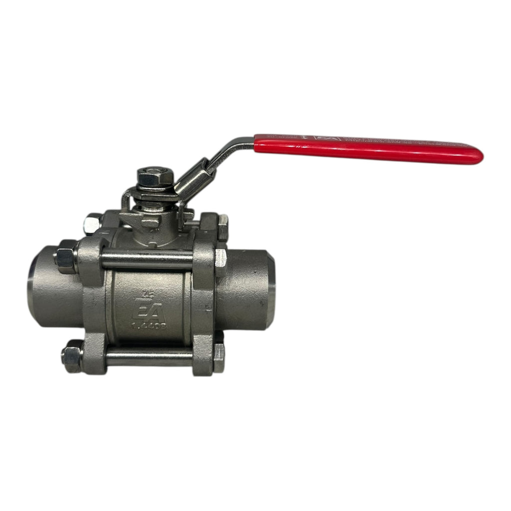 END-Armaturen Kugelhahn DN25 PN64 Edelstahl 1” 2-teilig Industrieventil