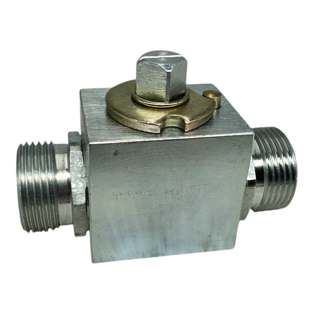 Kugelhahn DN16 Durchflussventil 1.7035 PS 400 bar Edelstahl