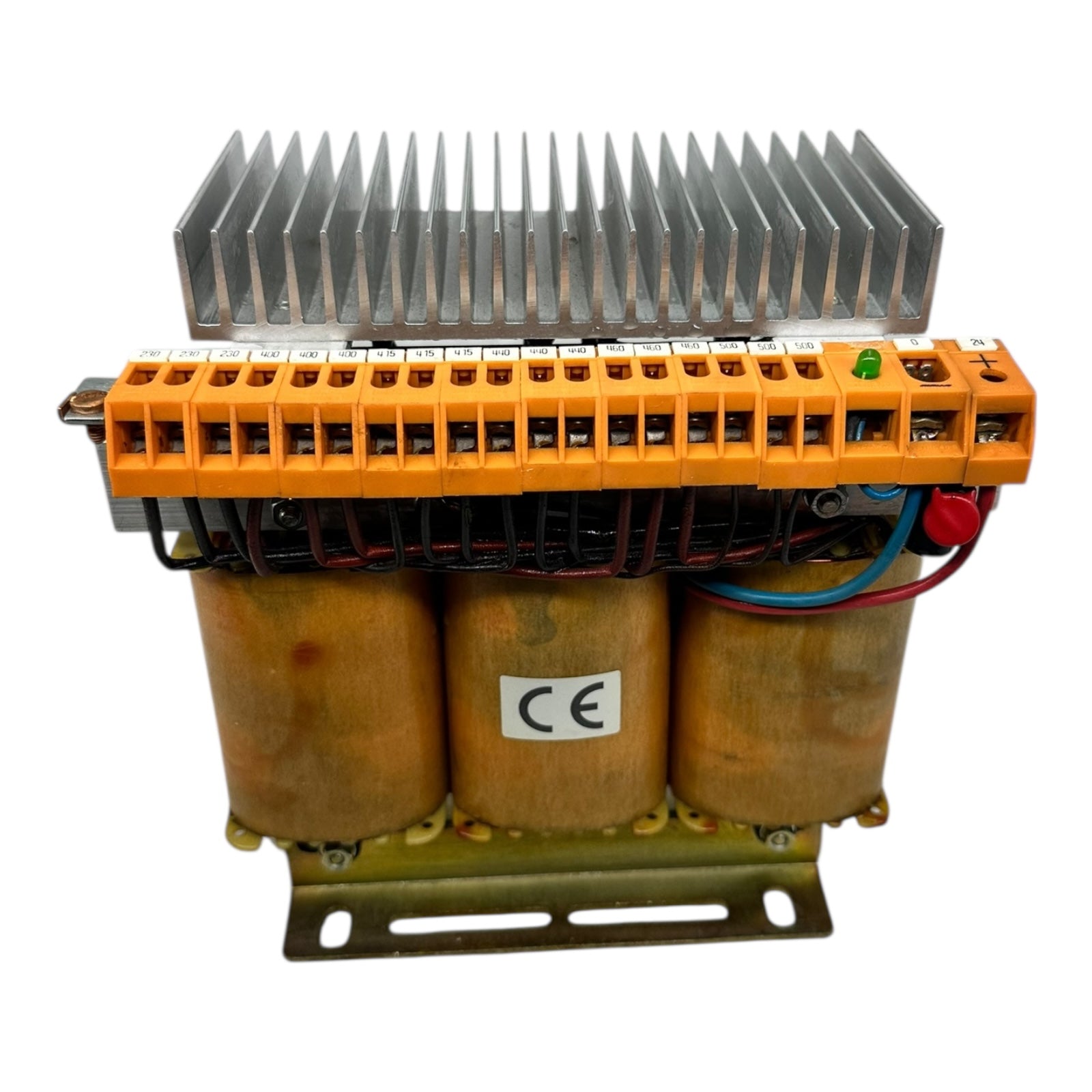 Roller & Fischer DNG500S Trafo 230–500V / 24VDC 20A Gleichrichtermodul