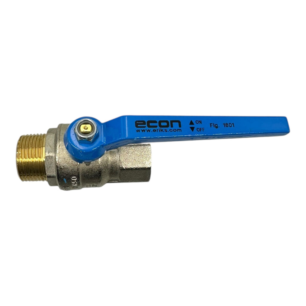 3x Econ Kugelhahn DN25 1” Fig.1801 PN50 Messing Innen/Außengewinde