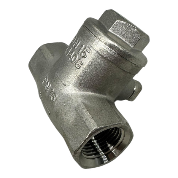 Edelstahl Rückschlagventil DN15 1/2” PN16 1.4408 Rückflussverhinderer Neu