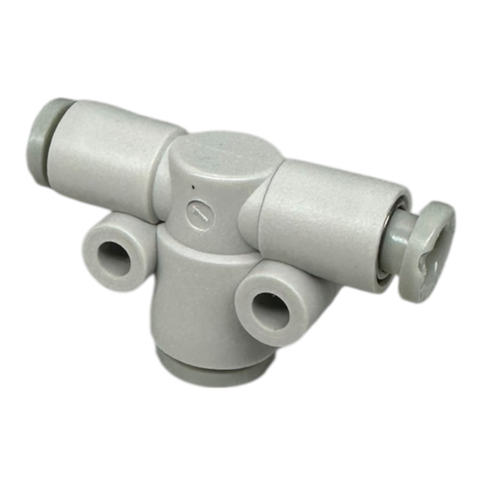 20x SMC KQ2T04-06A T-Steckverbinder 4 mm x R1/8 Pneumatik Push-In 20x