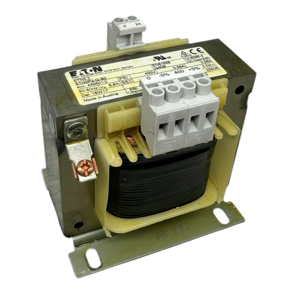 EATON STN0.2 Transformator 400V → 24V 8,33A 200VA Steuertrafo