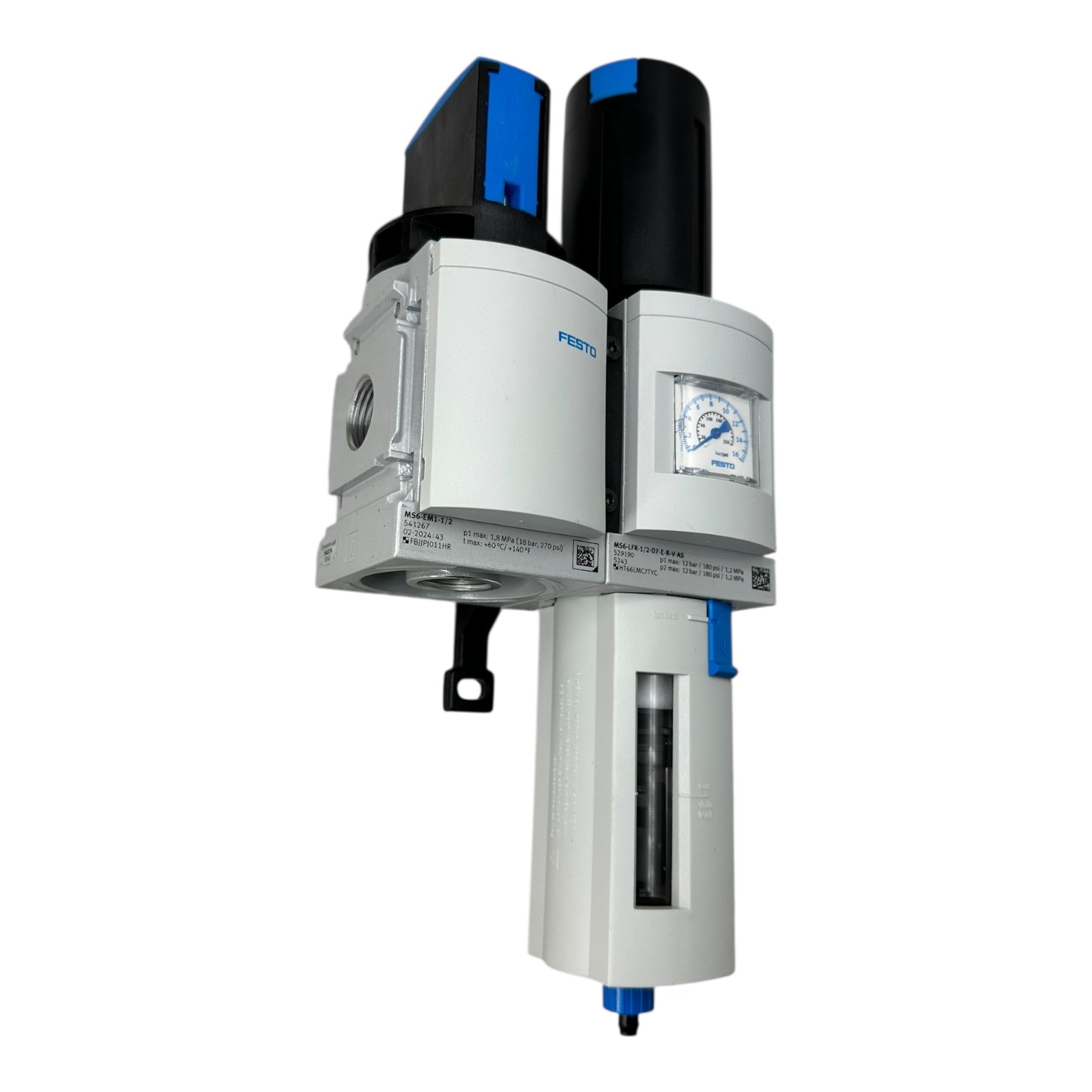 Festo MSB6-1/2:C3:J2-WP - 542274 Wartungseinheit Filterregler Öler MS6 1/2”