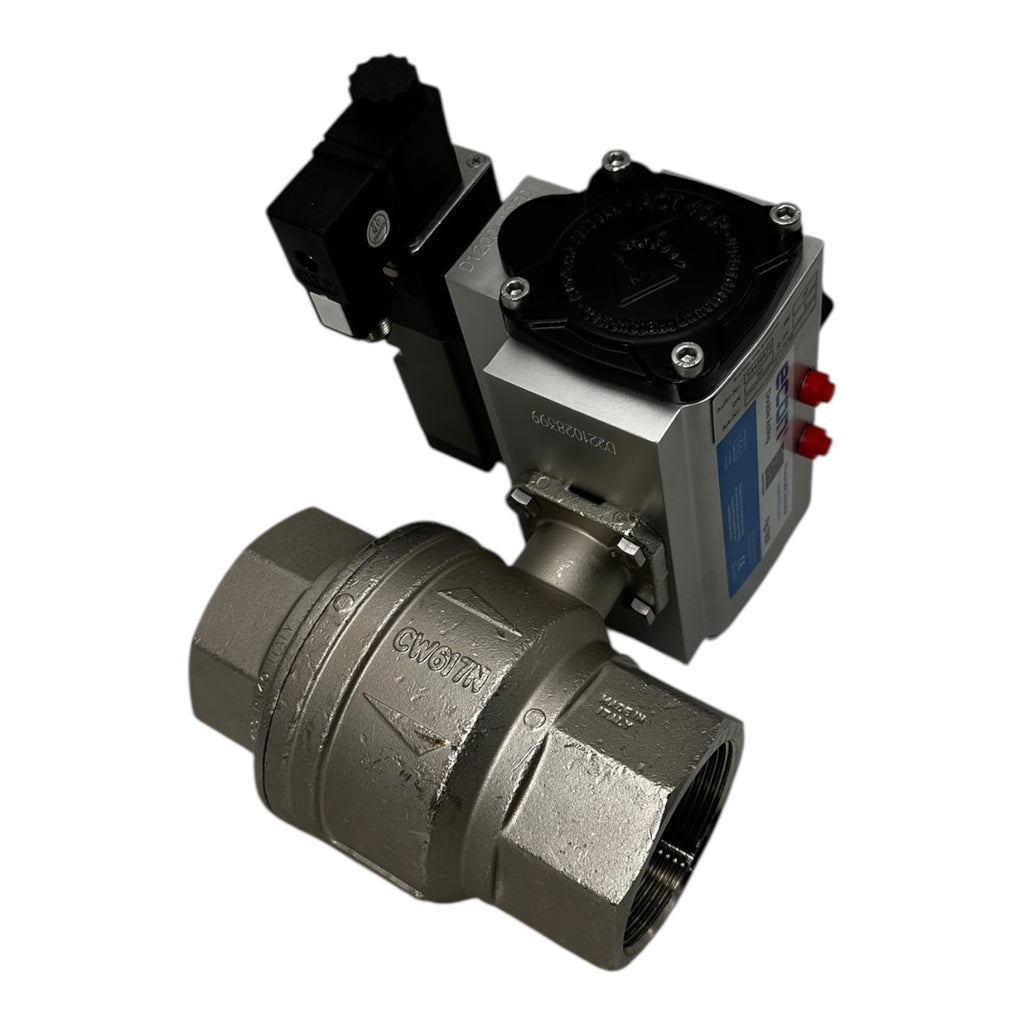 econ 7902 Pneumatikantrieb Doubleacting DN50 PN40 Stellantrieb Kugelhahn DVC5236